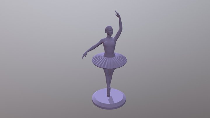 Bailarina02 3D Model