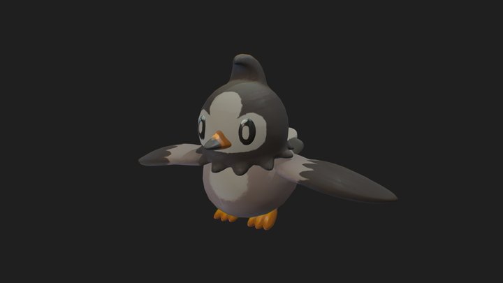 Starly 3D Model