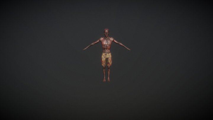 RM3D ZombieM LowRes 3D Model