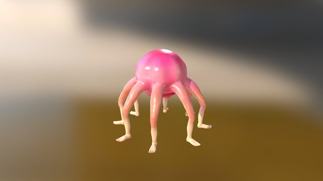 Octoman 3D Model