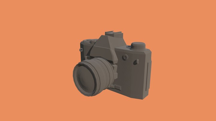 Canon AE-1 3D Model