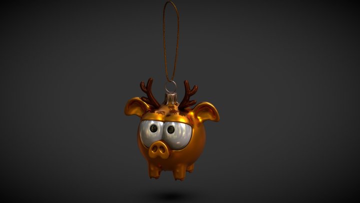 new year toy 3D Model