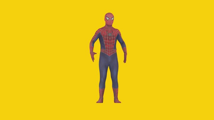 Spiderman_Gangnam_Style 3D Model