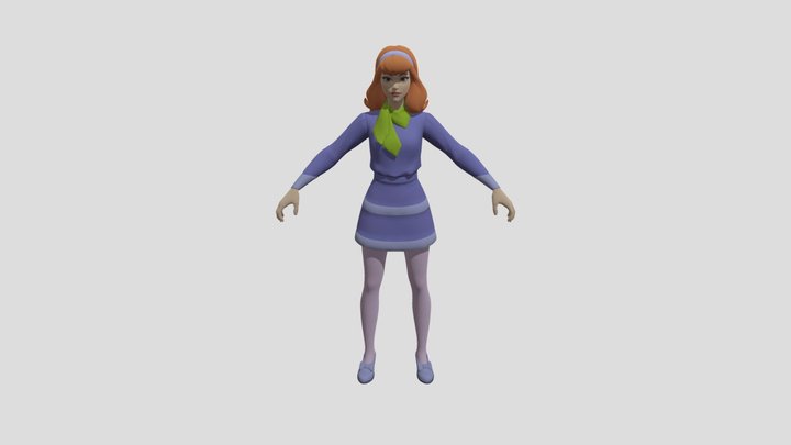 Daphne Blake (Fortnite) 3D Model