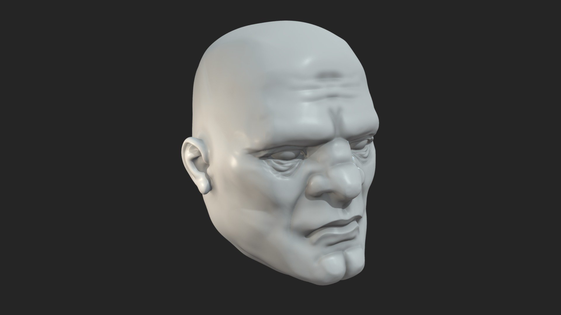 Franken Face Head Sculpt - Buy Royalty Free 3D model by sketchzombie ...