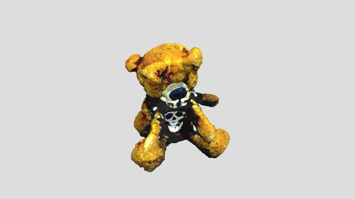 Teddy skeleton 3D Model