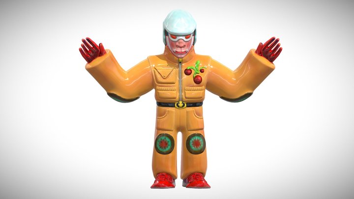 Racer 3D Model