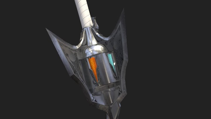 Myrtenaster - RWBY Fan art 3D Model