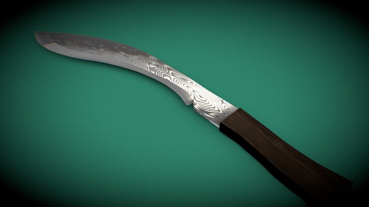 nepal sabre  (HalfPeople) 3D Model