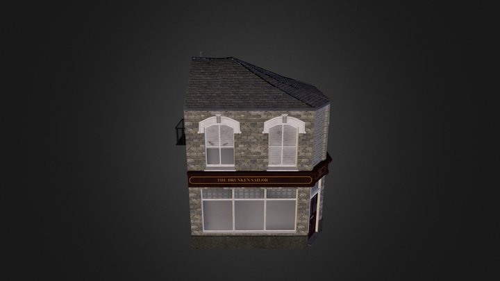 House_Pub 3D Model