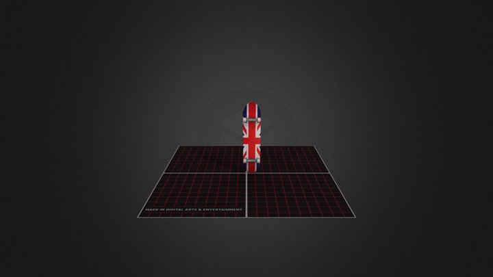 SkateBoard 3D Model