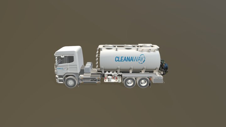 Cleanaway Scania 2026 3D Model