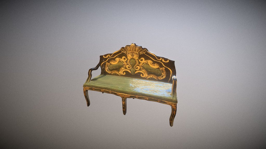 Chair 16 Century Russia Download Free 3D Model By WENTAO HUANG   1024x576 