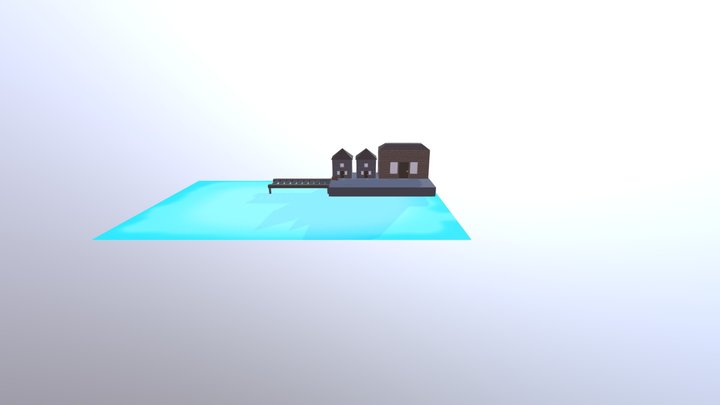 Fish Market Fixed 3D Model