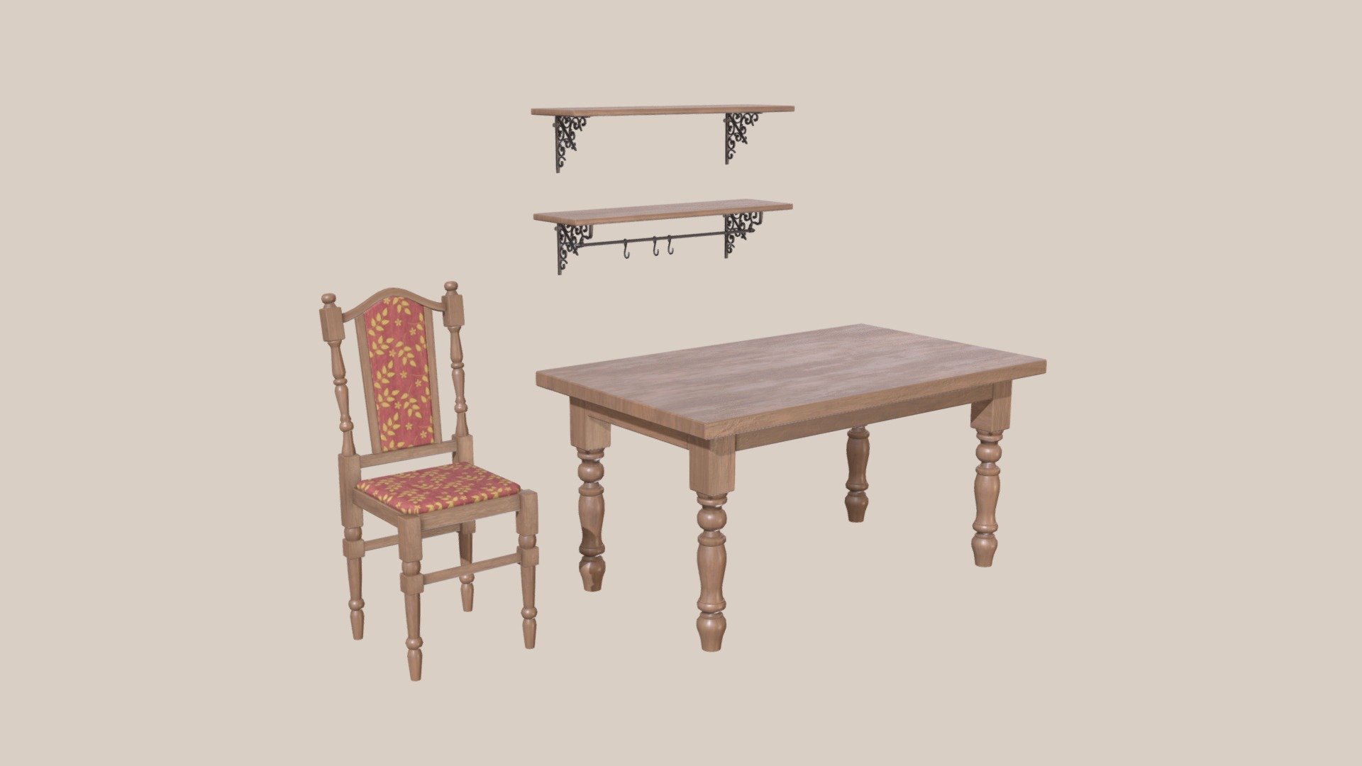 Kitchen furniture set