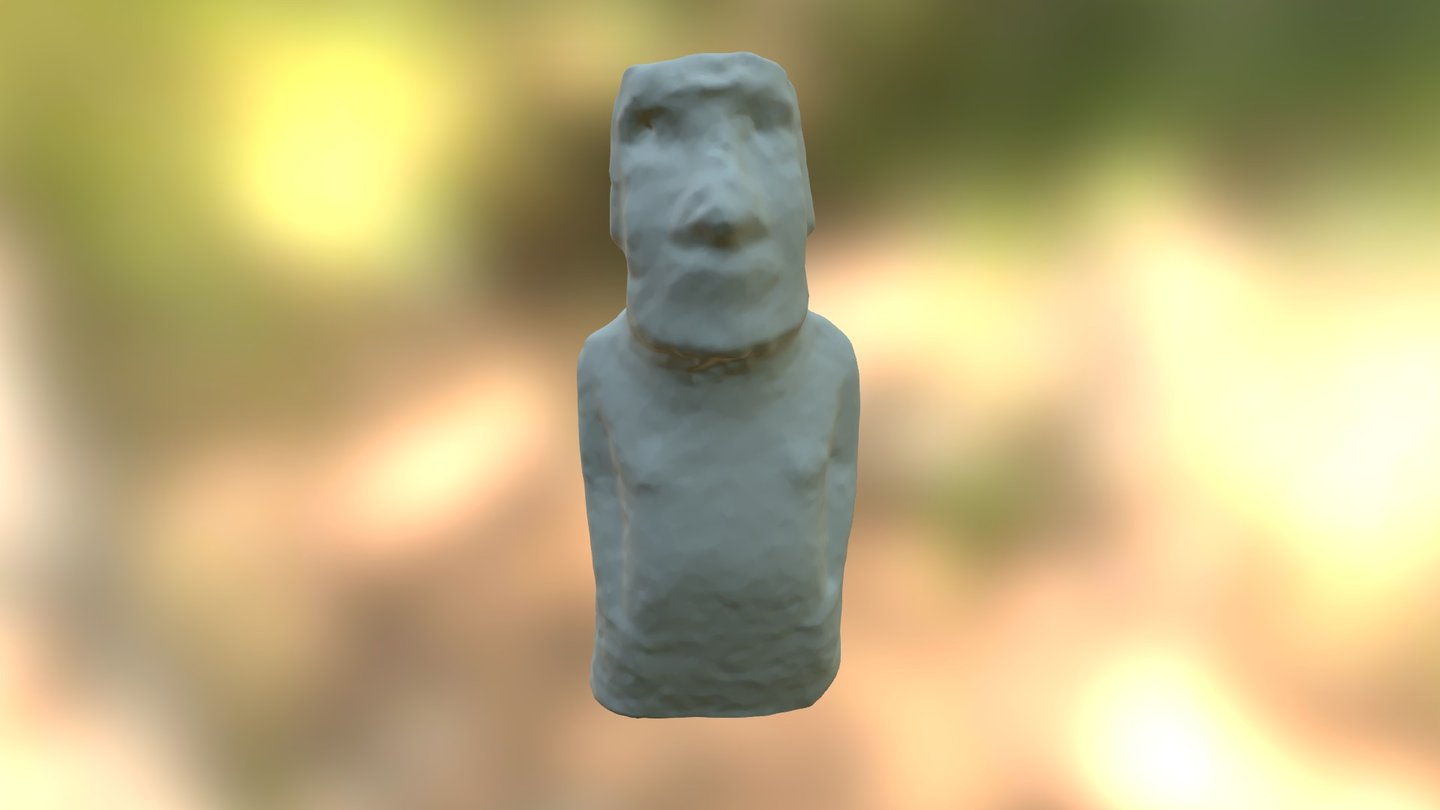 The re:3D Moai Man