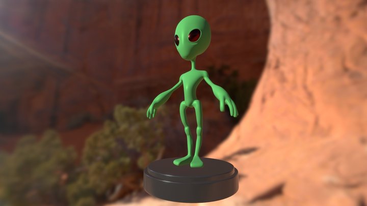 Alien 3D Model