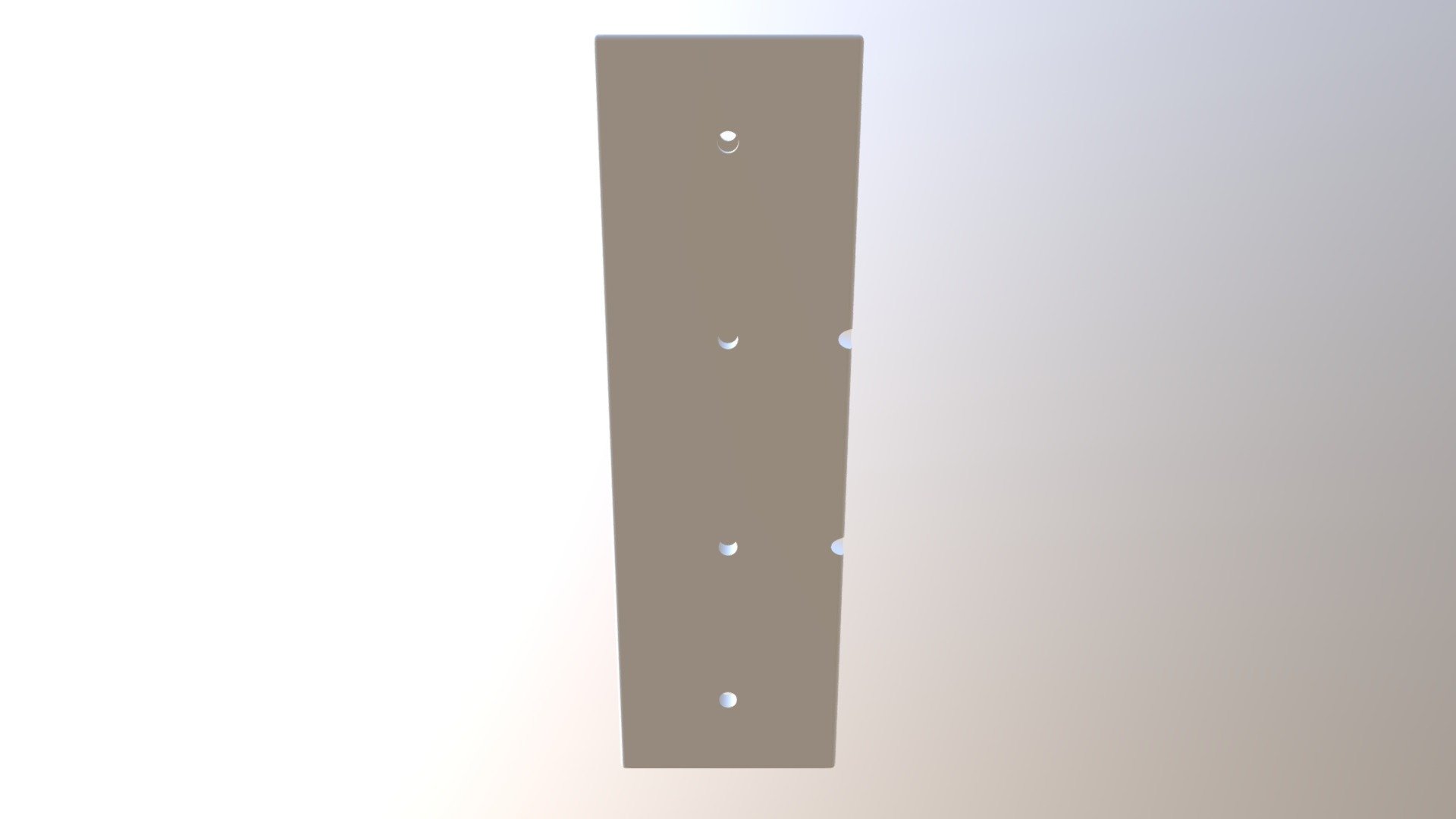 TUBE HOLDER RECTANGLE-VERSION 2 - 3D model by rebeccamurdock [82d954a ...