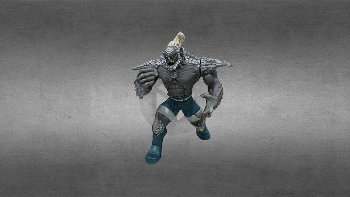 Doomsday DC Comics 1995 3D Model