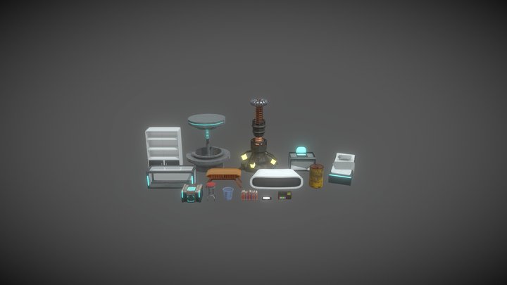 Props 3D Model