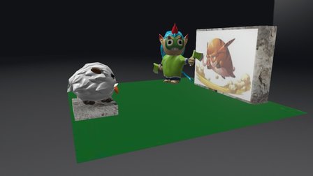 Monster_01 3D Model