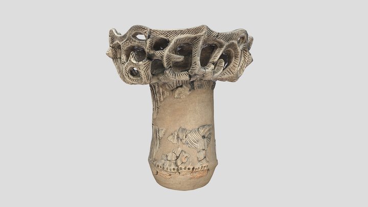 戸入村平遺跡出土縄文土器（深鉢） 3D Model