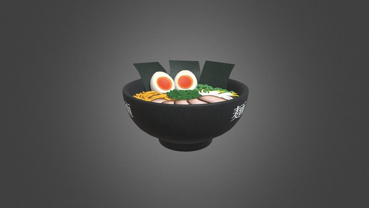 Ramen 3D Model