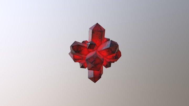 The Cosmotic Mission - Exploding Crystal 3D Model
