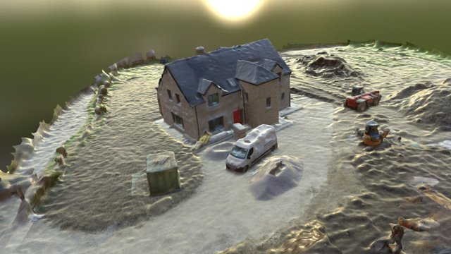 The house so far 3D Model