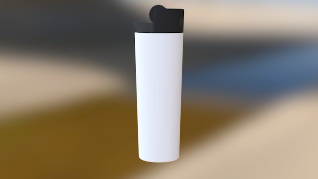 Bic lighter.c4d 3D Model