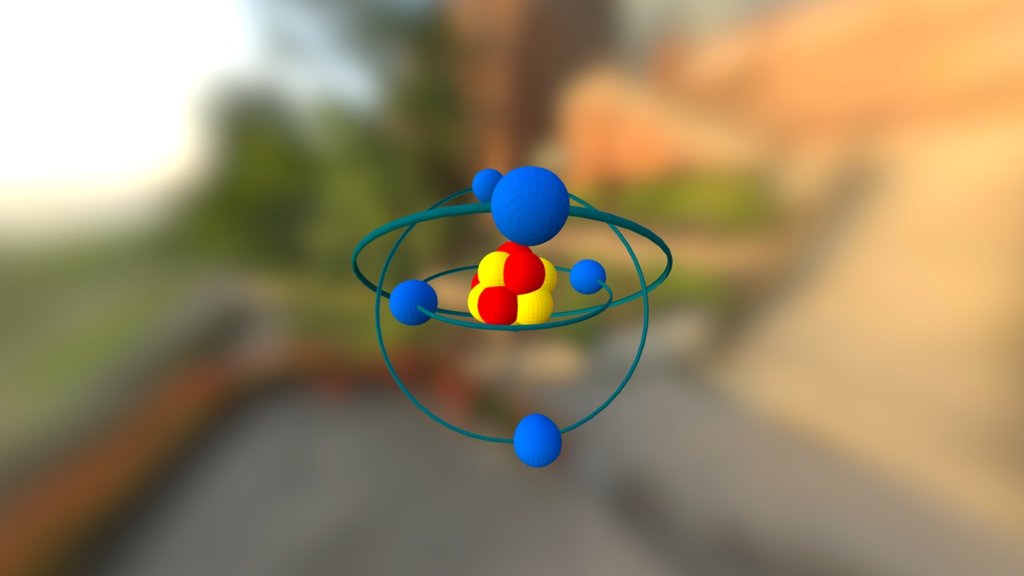 Átomo - 3D model by ucemvirtual (@ucemvirtual) [82dd8fd]