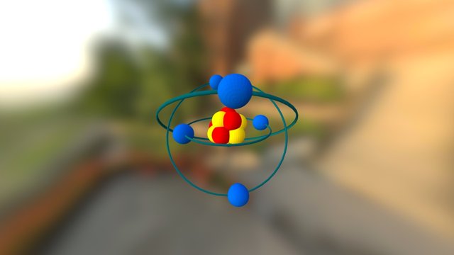 Átomo 3D Model