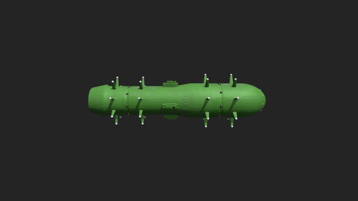 Frigate_3 3D Model