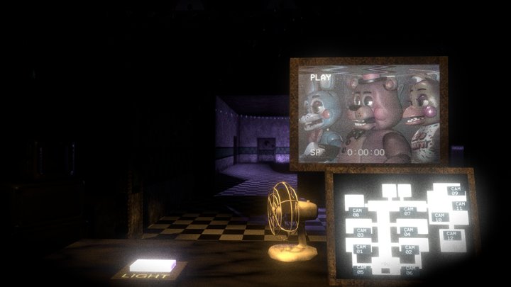 FNAF 2 3D Model