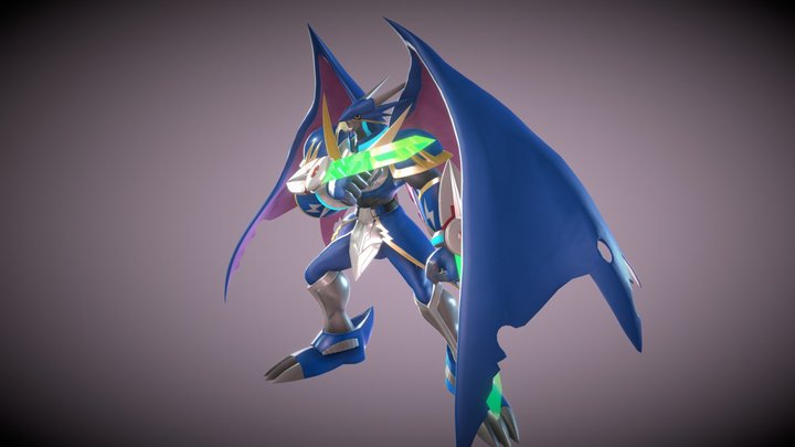 Ulforce V-Dramon 3D Model