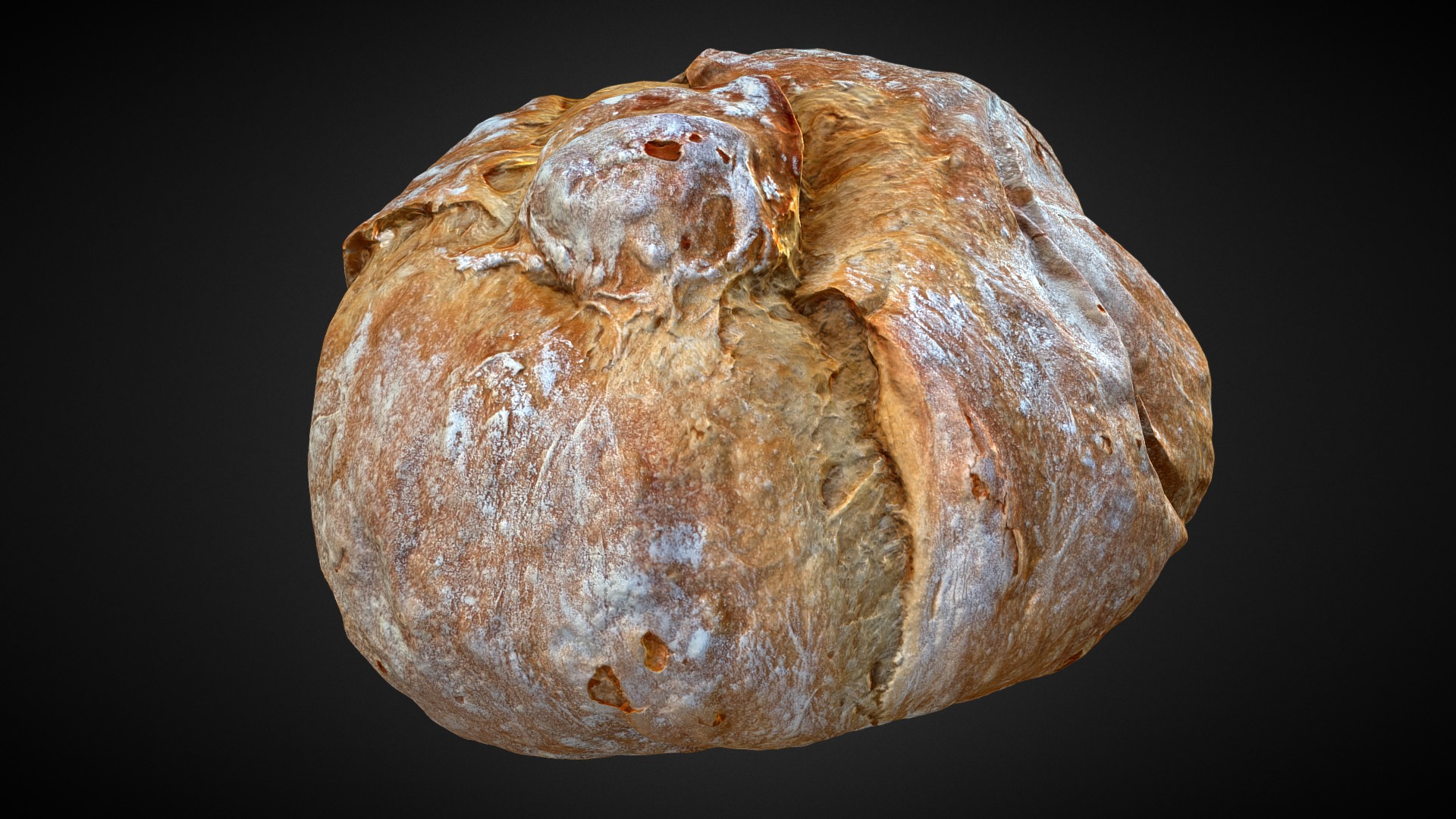 Bread_test_retopology - 3D model by msoutov [82e07b3] - Sketchfab