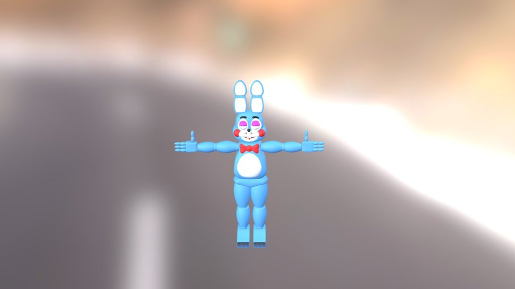 Ultimate FNaF Model Pack on X: Toy Bonnie v3 finished Model by  @thunderbob333 @tm_animations mats / lights by @tm_animations #FNAF2  #Blender3D  / X