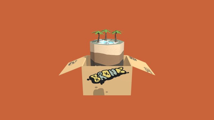 Beach in a Box 3D Model
