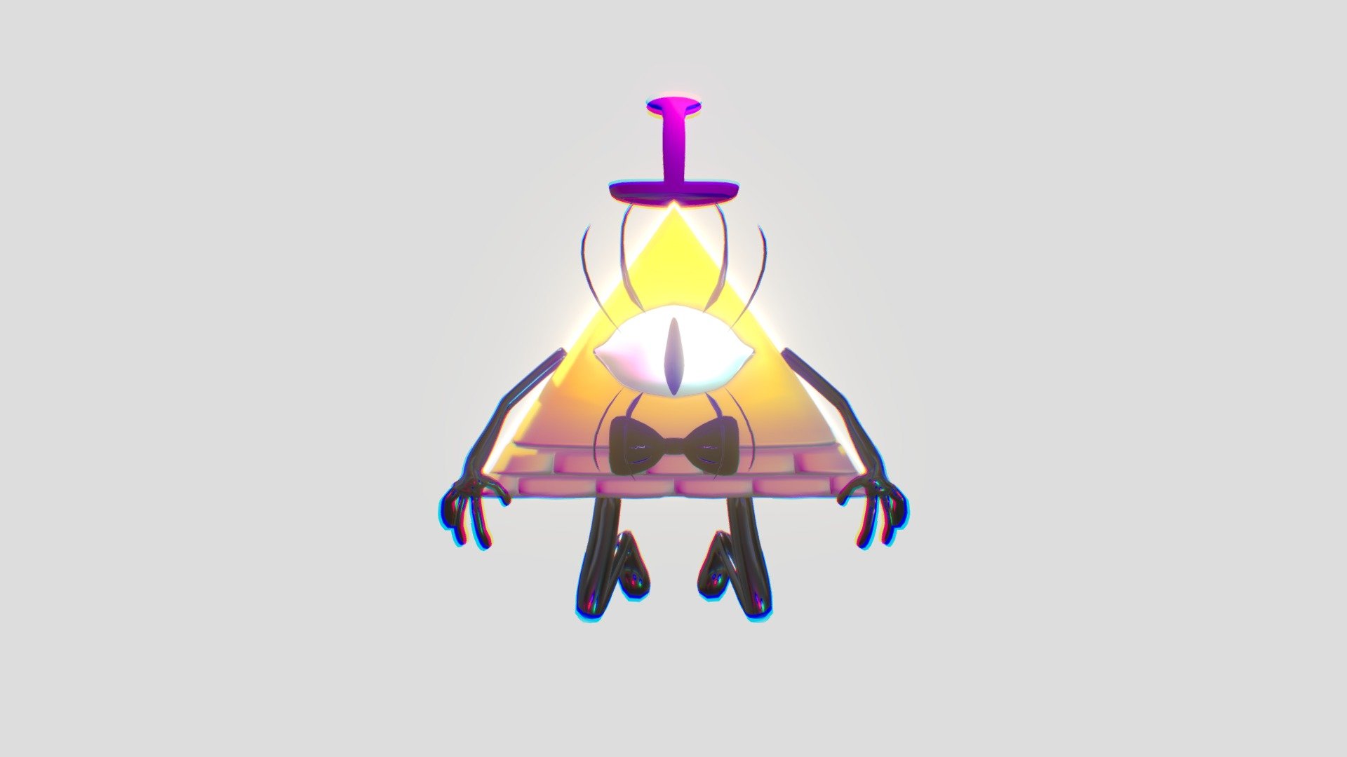 Bill Cipher - Download Free 3D model by Orange_D_Guy (@OrangeDguy ...