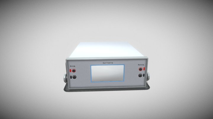 wattmeter 3D Model