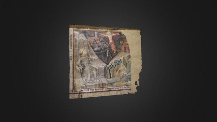 Affresco Sant'Antonio 3D Model