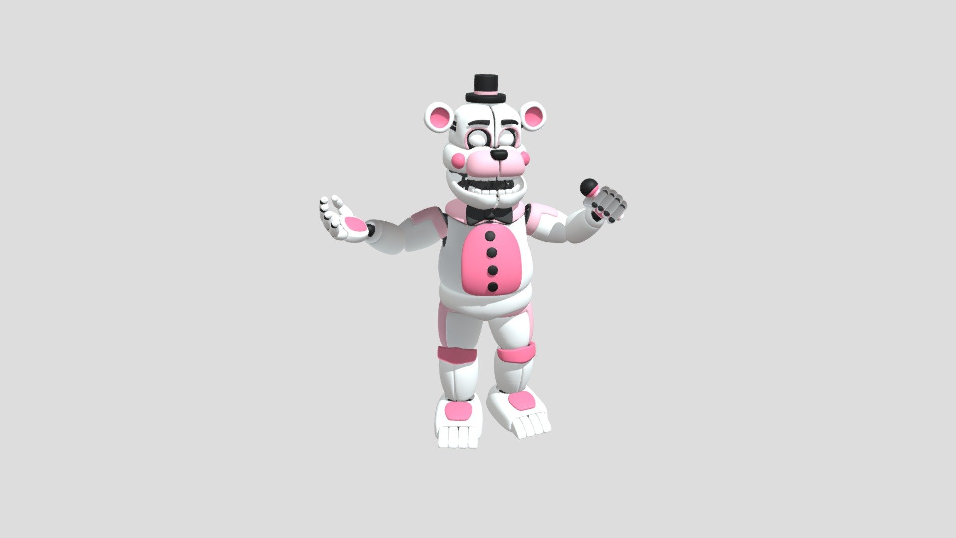 Funtime Freddy 3D Models for Free - Download Free 3D ·