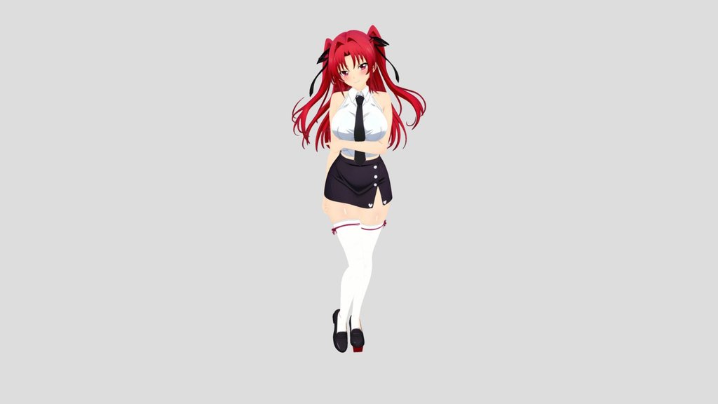 Red-Haired Student by the Lockers