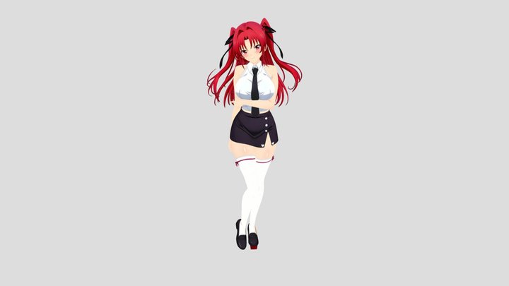 Naruse Mio Idol Uniform 3D Model