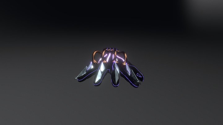 Seelenextraktor (Emp) Handschuh 3D Model