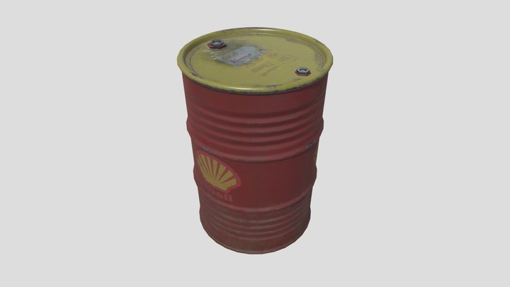 Barrel Shell 3D Model