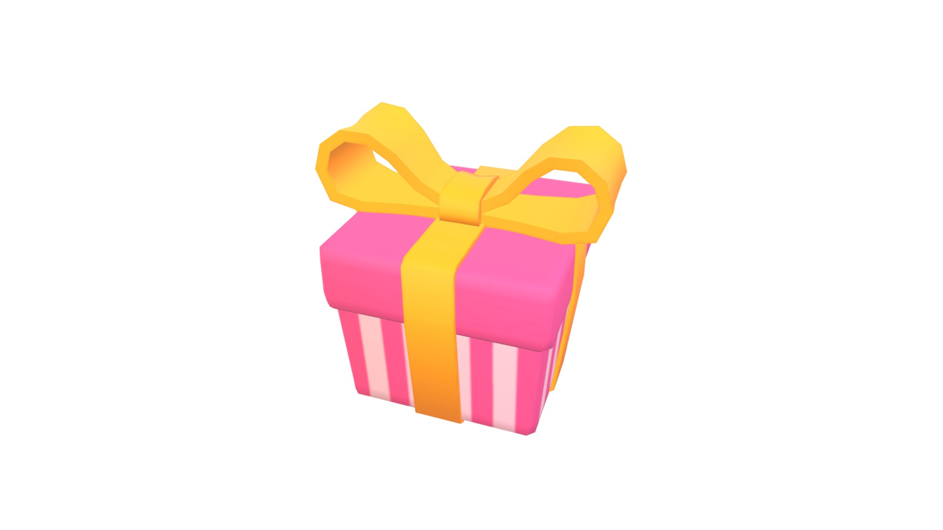 3D model Gift Box - This is a 3D model of the Gift Box. The 3D model is about chart.