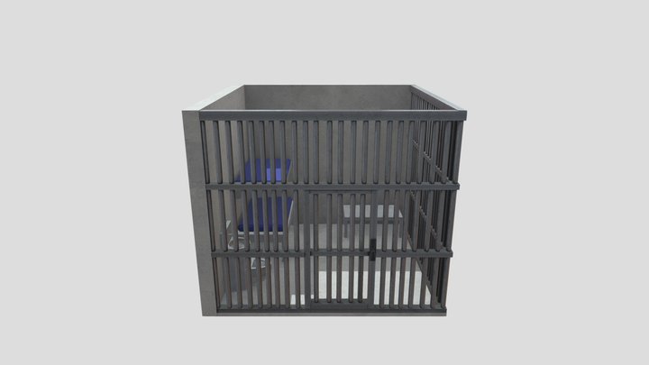 Jail cell 3D Model