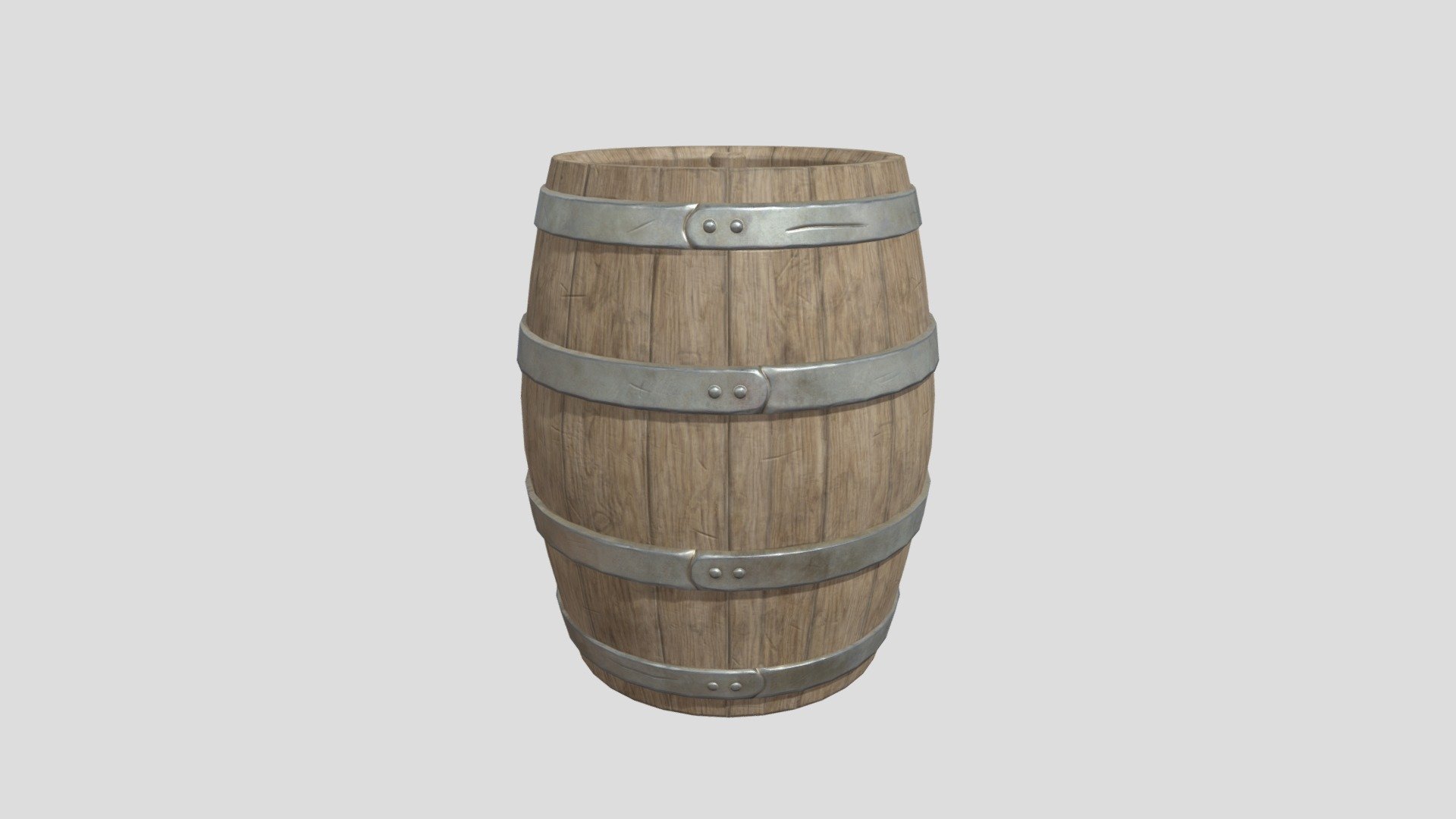 Wooden Barrel