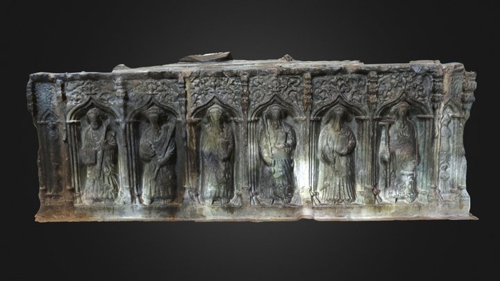 Waterford: James Rice Tomb Front 3D Model